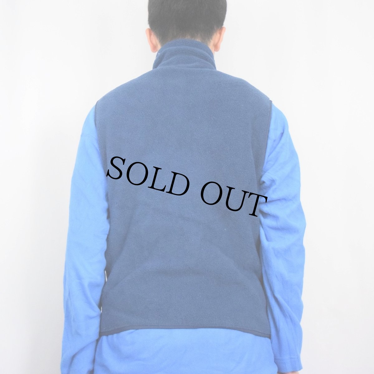 画像3: Patagonia フリースベスト NAVY M (3)