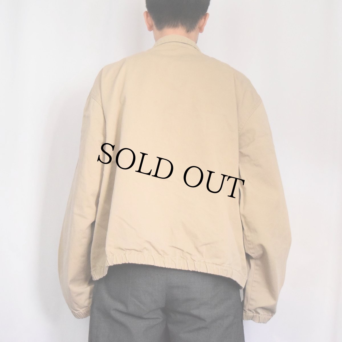 画像3: 90's POLO Ralph Lauren USA製 チンスト付き コットンスイングトップ XL (3)