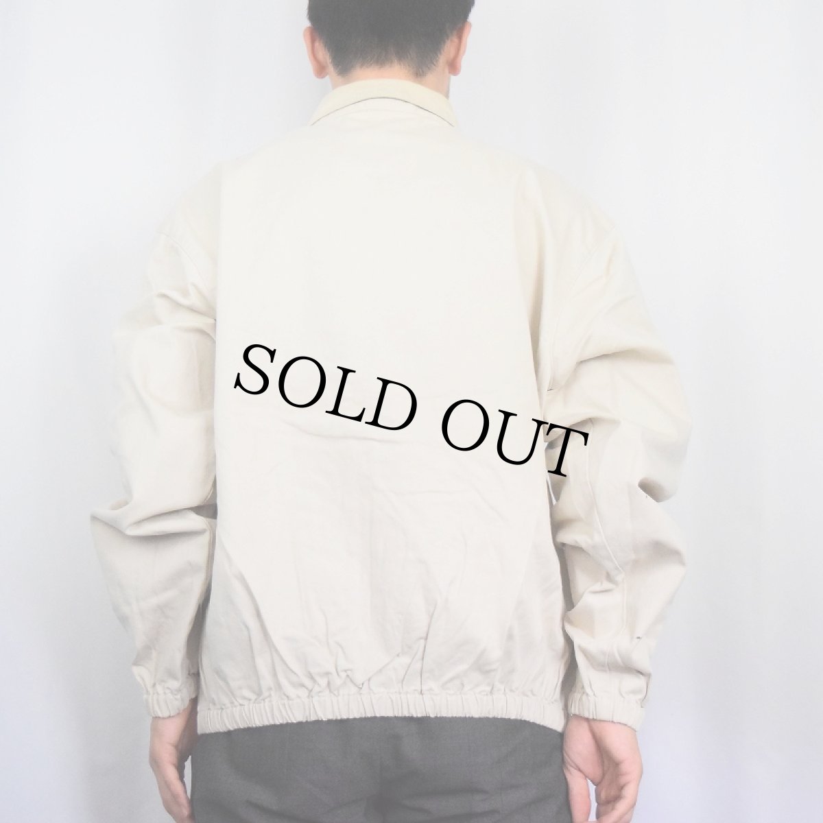 画像3: 90's POLO Ralph Lauren USA製 チンスト付き コットンスイングトップ L (3)