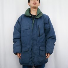 画像2: 70〜80's Eddie Bauer USA製 ダウンジャケット NAVY L (2)