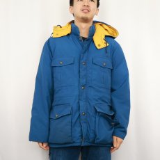 画像2: 70〜80's Eddie Bauer ダウンジャケット NAVY M (2)