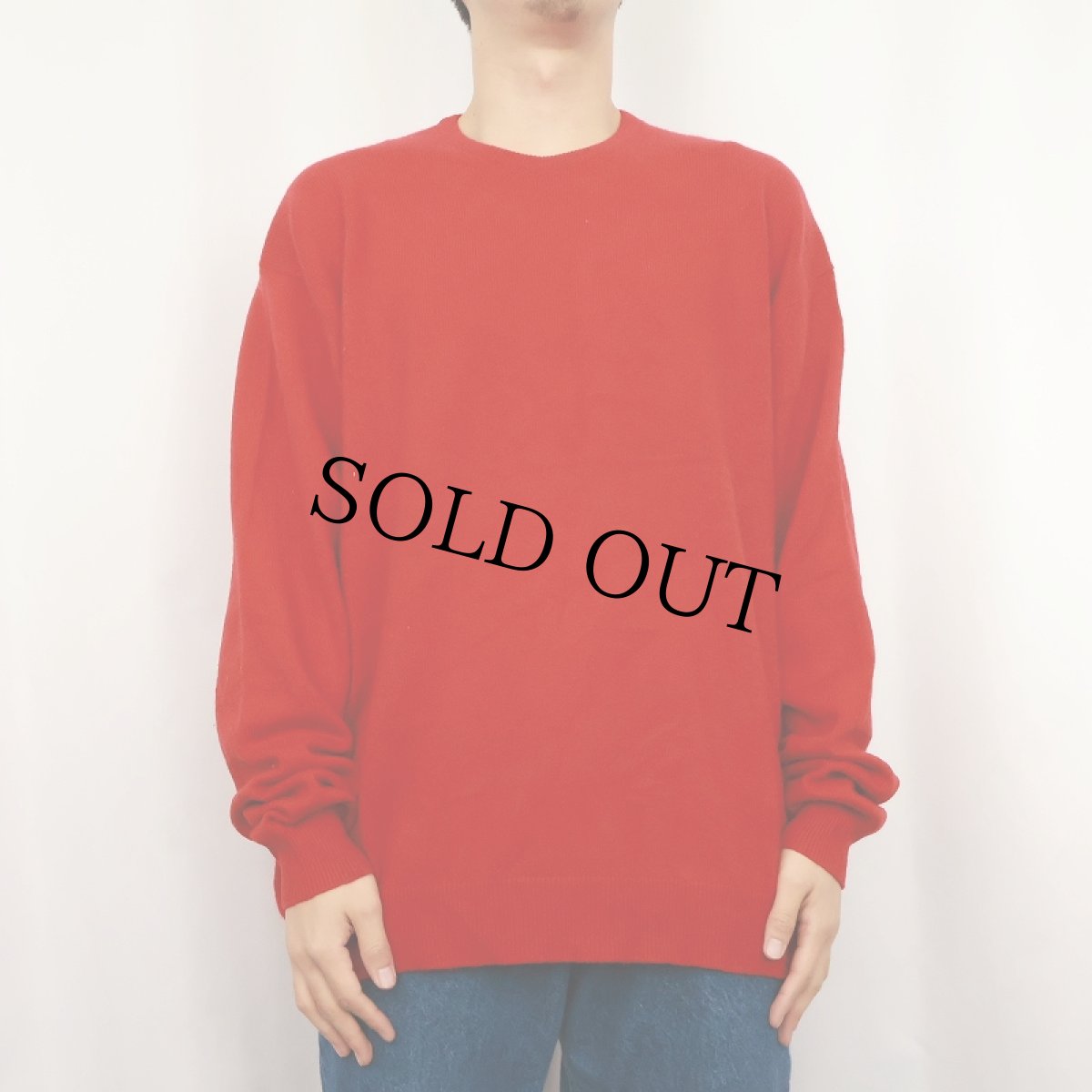 画像2: Neiman Marcus SCOTLAND製 カシミアニットセーター XXL (2)