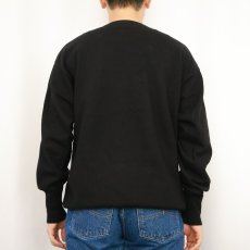 画像3: 80's Burberrys SCOTLAND製 カシミアニットセーター BLACK M (3)