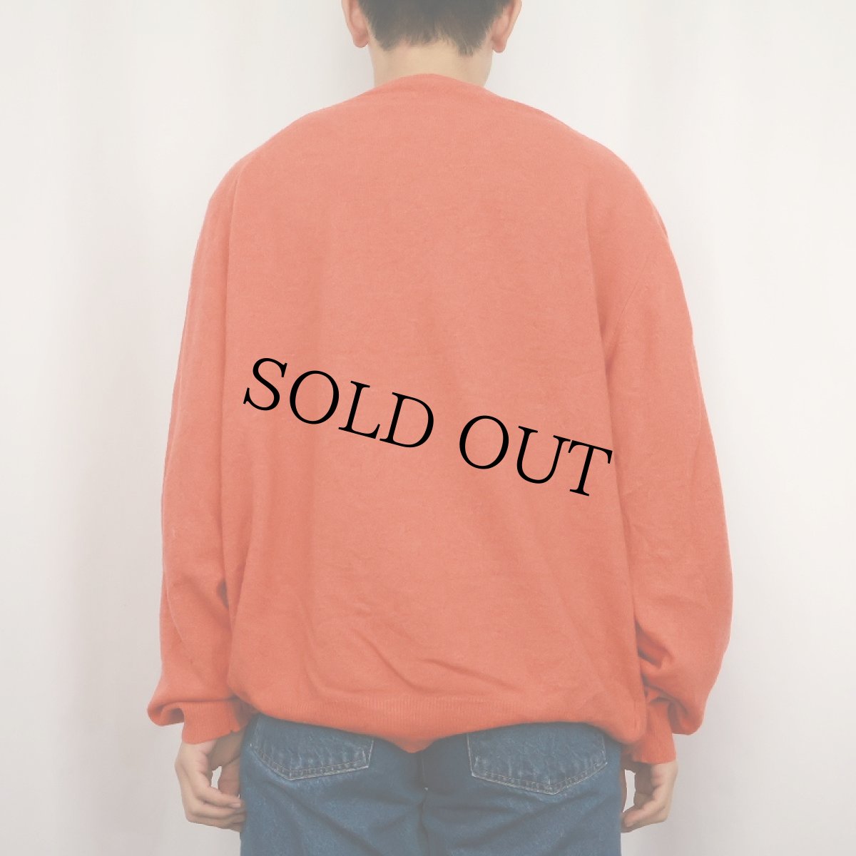 画像3: IL GRANCHIO ITALY製 Vネック カシミアニットセーター (3)