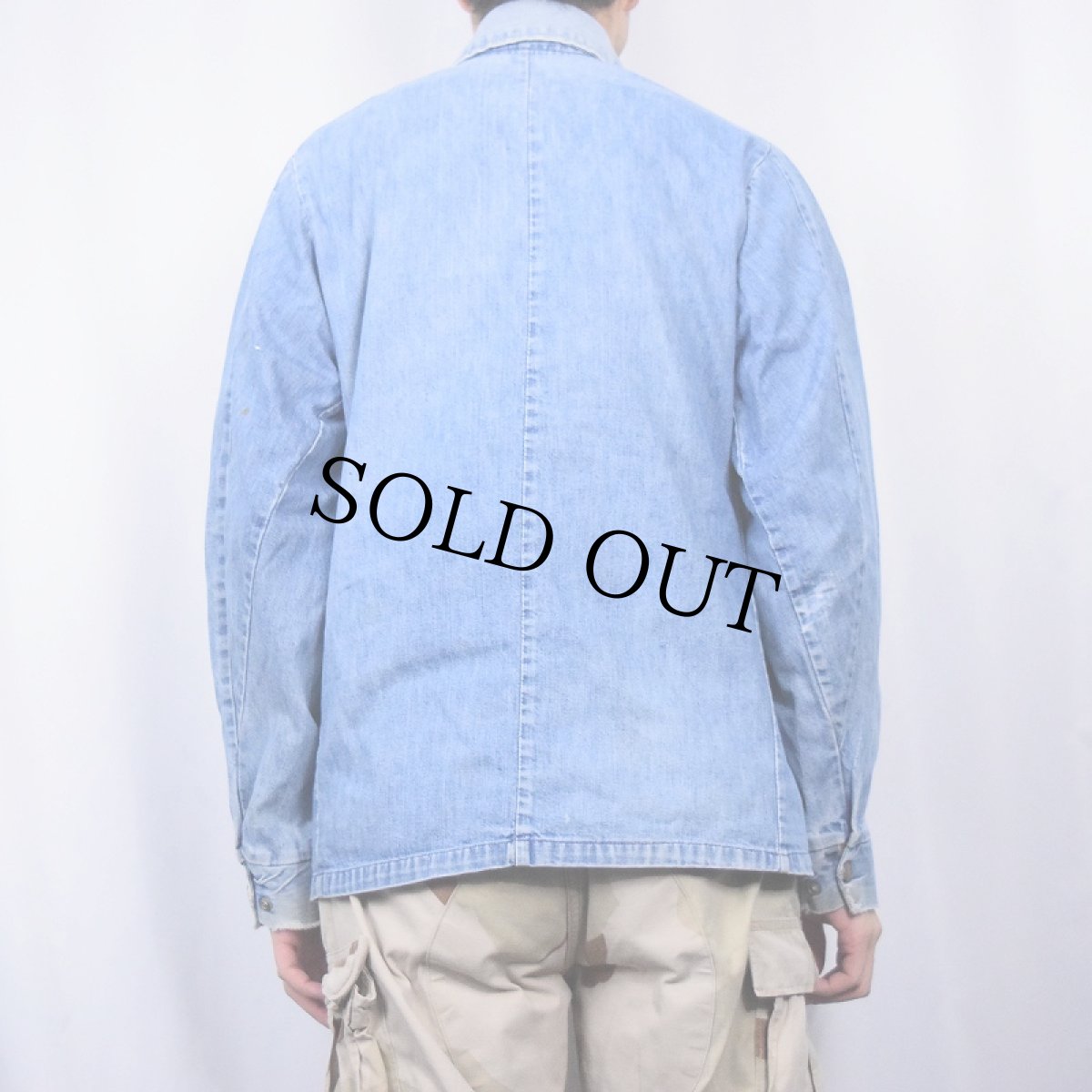 画像3: 70's KEY IMPERIAL デニムカバーオール (3)