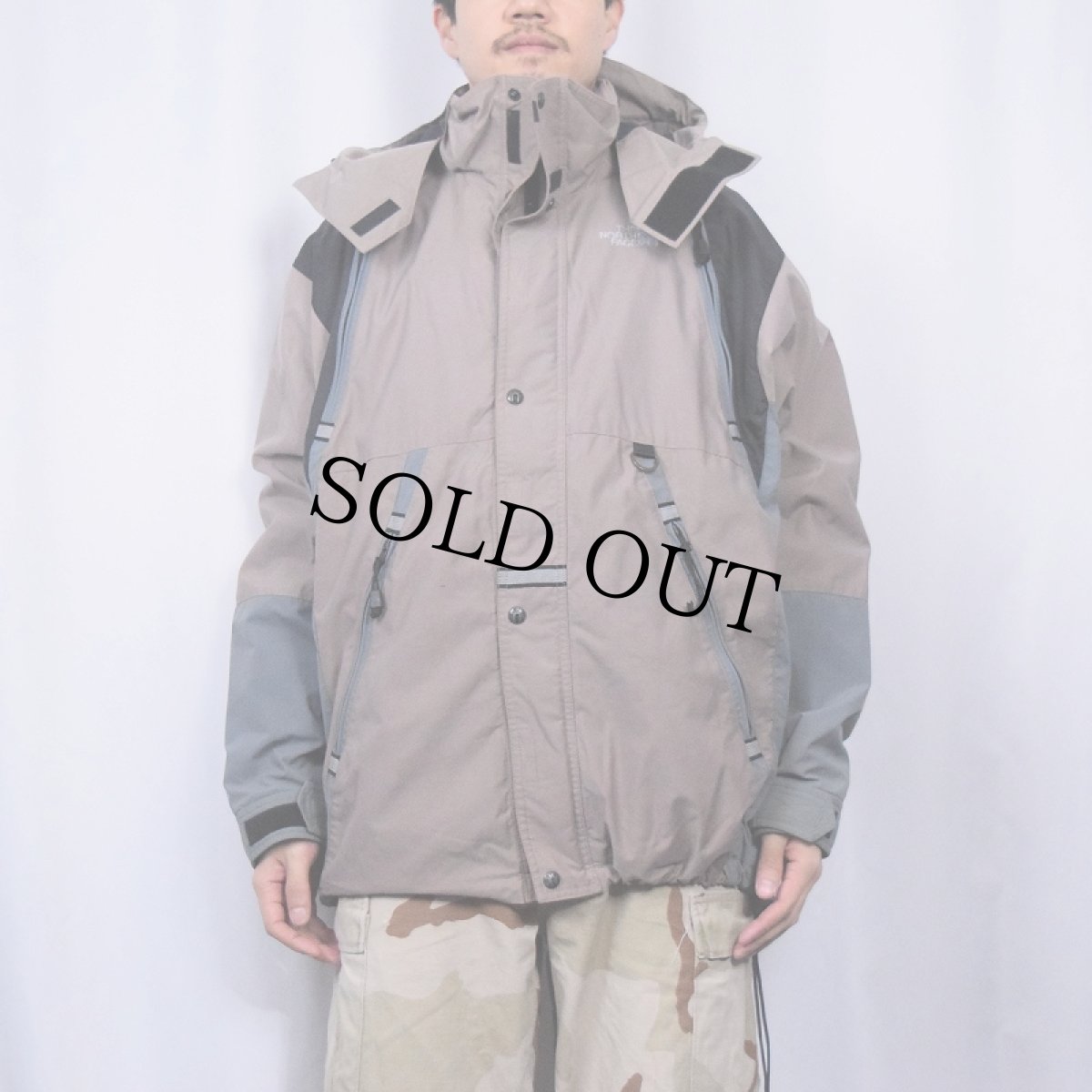 画像2: 90's THE NORTH FACE "SAWTOOTH" マウンテンパーカー L (2)