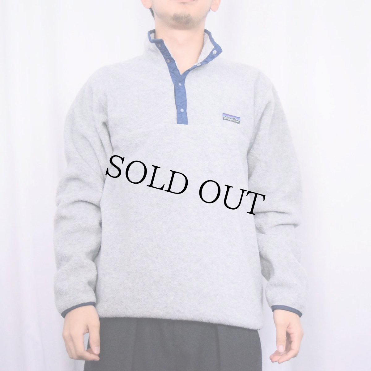 画像2: 80〜90's Patagonia USA製 スナップT 初期型 L (2)