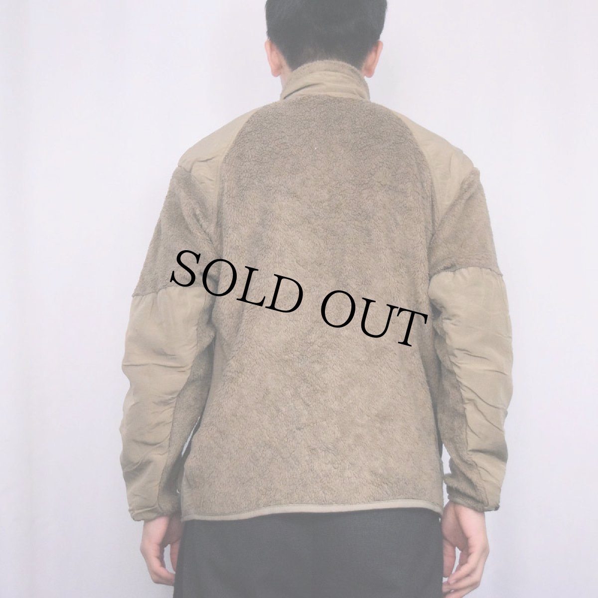 画像3: U.S.MILITARY ECWCS GEN3 Cold Weather コヨーテフリースジャケット MEDIUM-REGULAR (3)