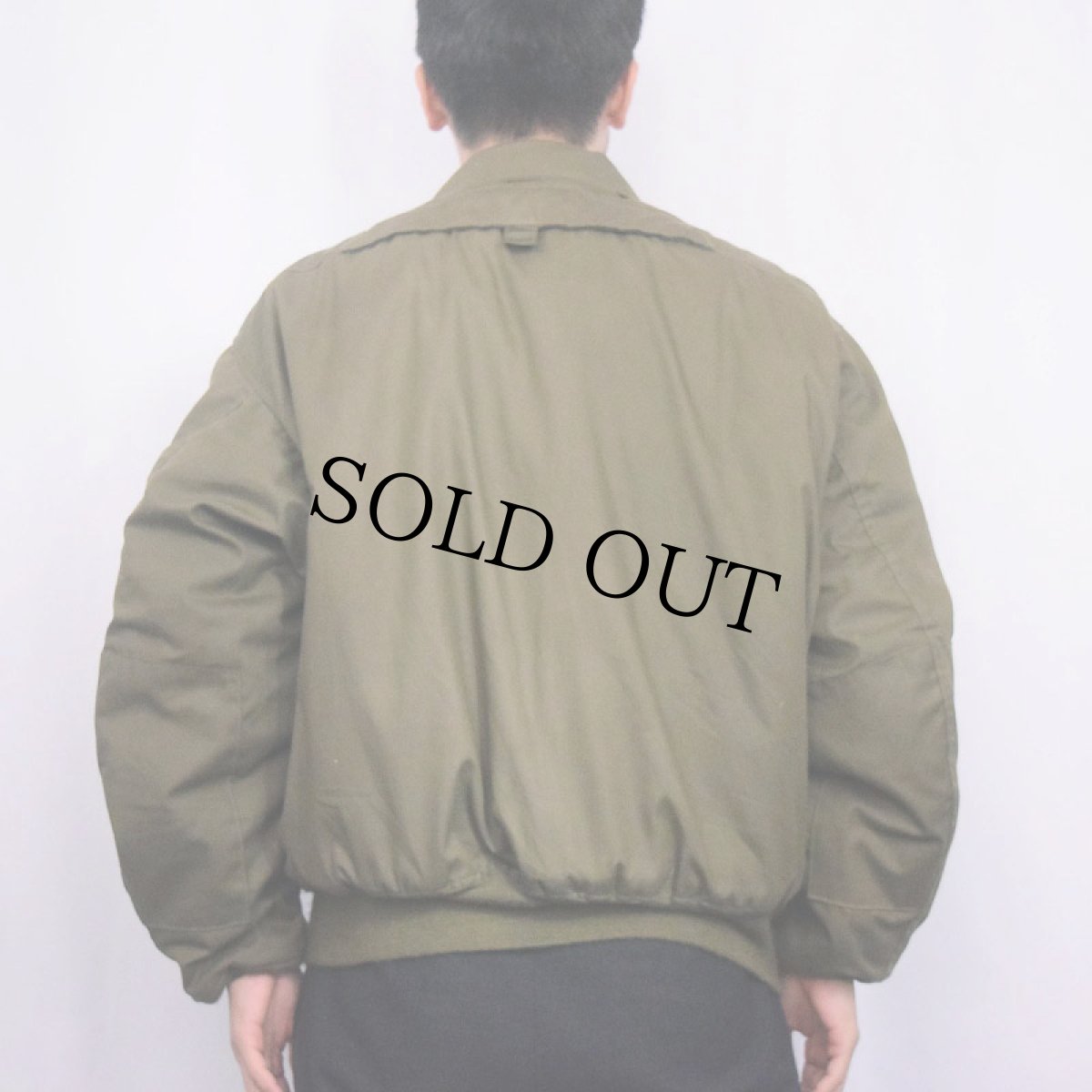 画像3: 民間品 90's ALPHA INDUSTRIES CVC タンカースジャケット X-LARGE REGULAR (3)