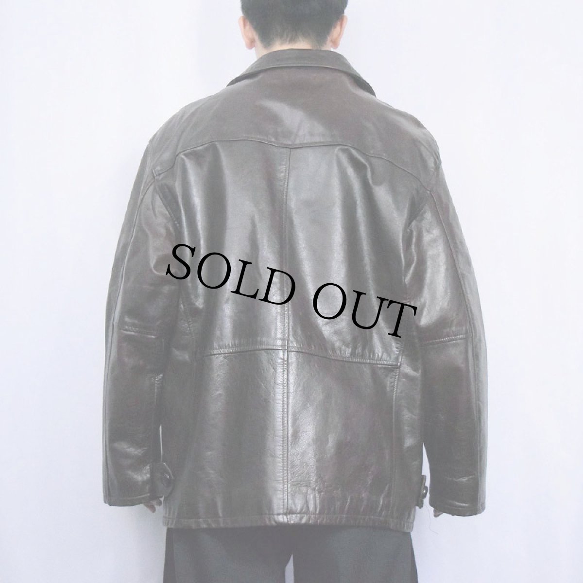 画像3: THE OLDE HIDE HOUSE レザージャケット M (3)