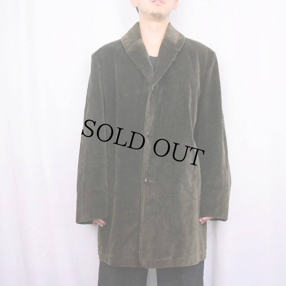 画像2: 60〜70's MIGHTY-MAC USA製 キルティングライナー コーデュロイジャケット (2)