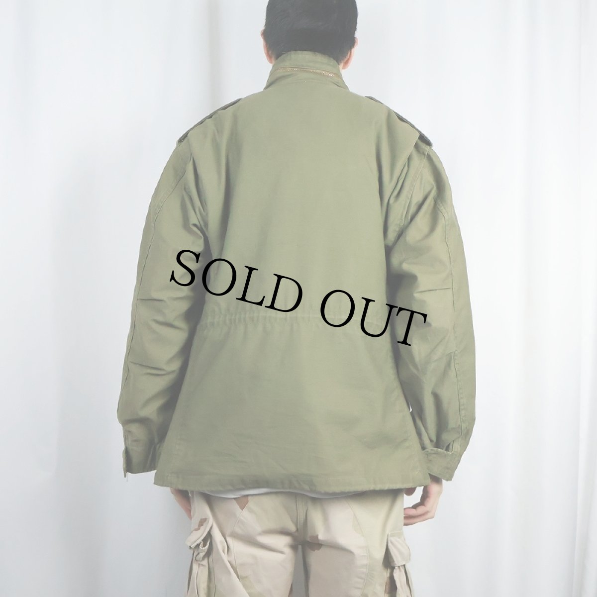 画像3: 80's U.S.ARMY M-65 フィールドジャケット 3rd MEDIUM-SHORT (3)