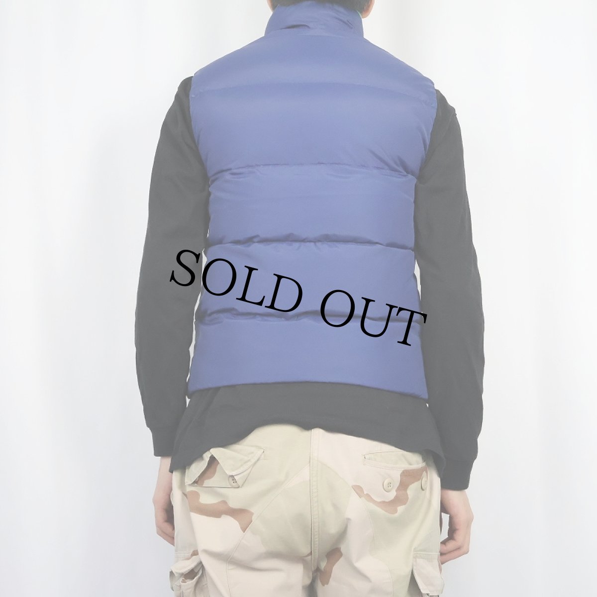 画像4: 60〜70's EMS リバーシブル ダウンベスト XS (4)