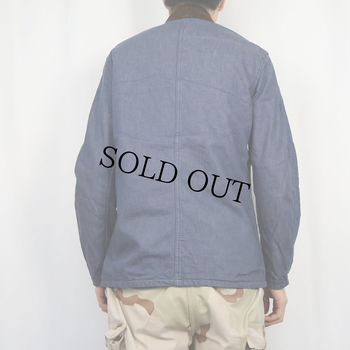 画像3: 60's GOODHUE'S バットダイ デニムカバーオール SIZE36 (3)