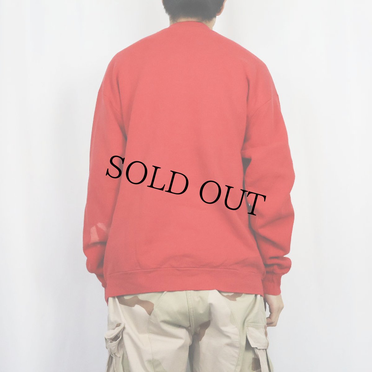 画像3: 90's MICKEY&CO. USA製 青パンミッキー キャラクタープリントスウェット XL (3)