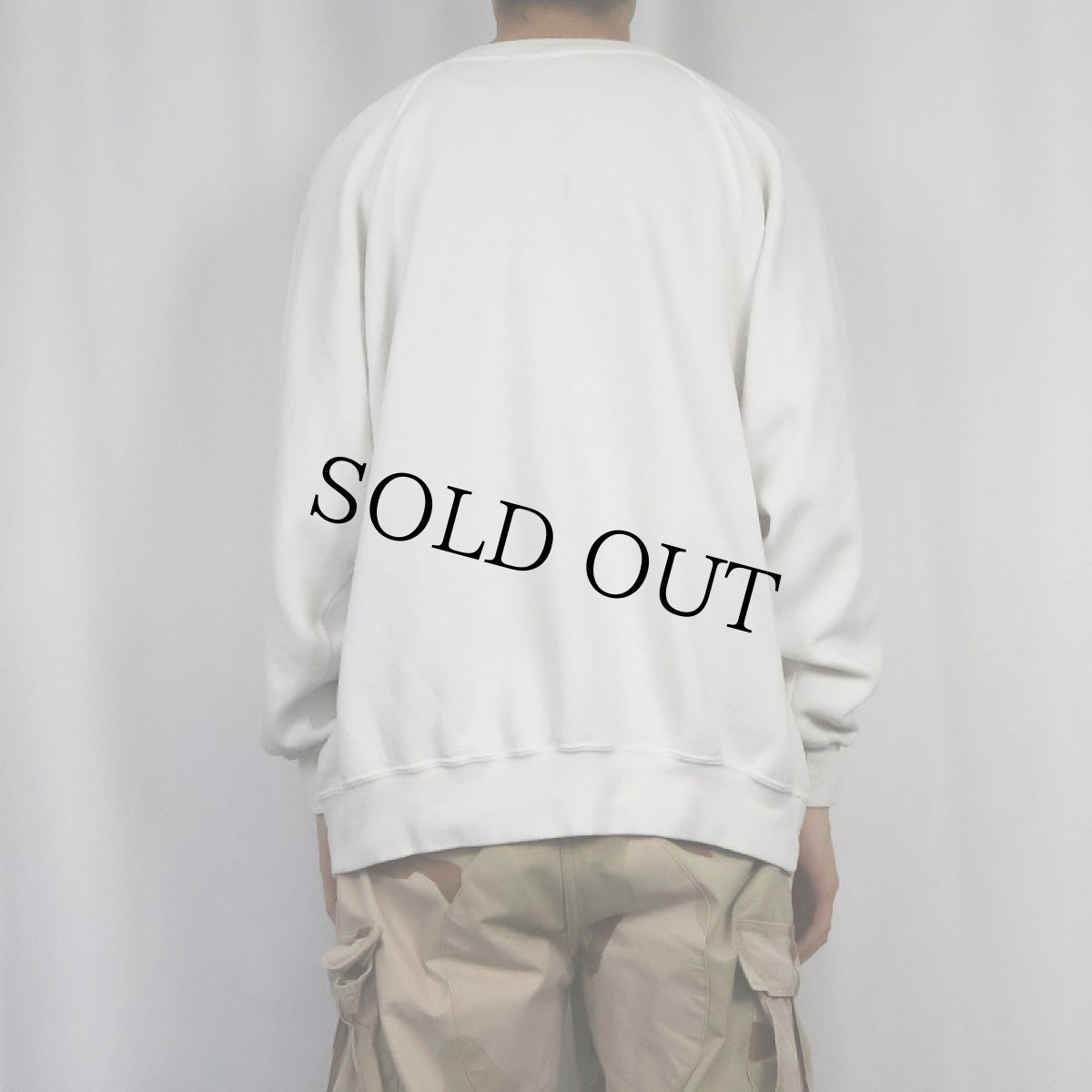 画像3: 90's Disney MICKEY MOUSE USA製 キャラクタープリント ラグランスウェット 4XL (3)