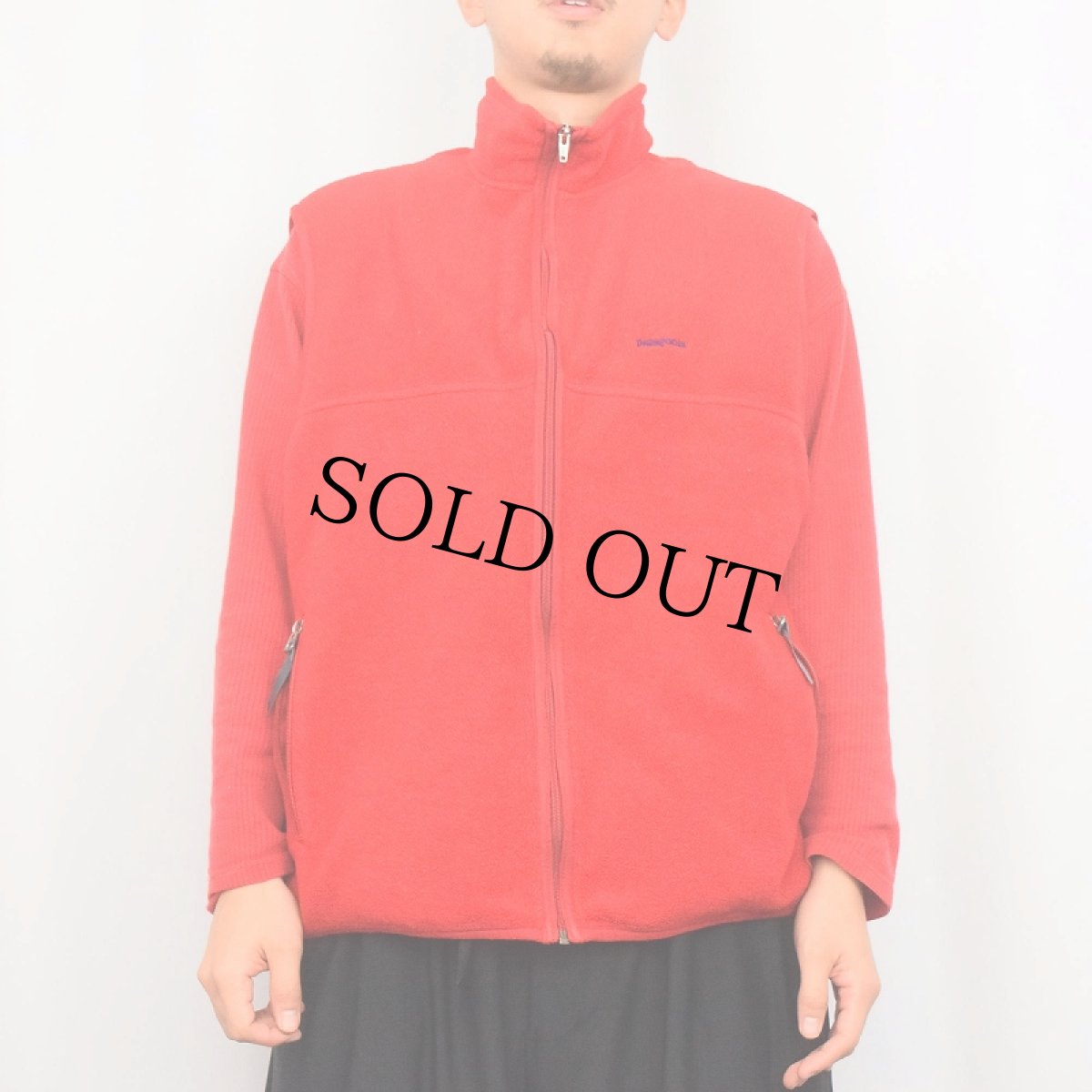 画像2: 90's Patagonia USA製 フリースベスト XL (2)