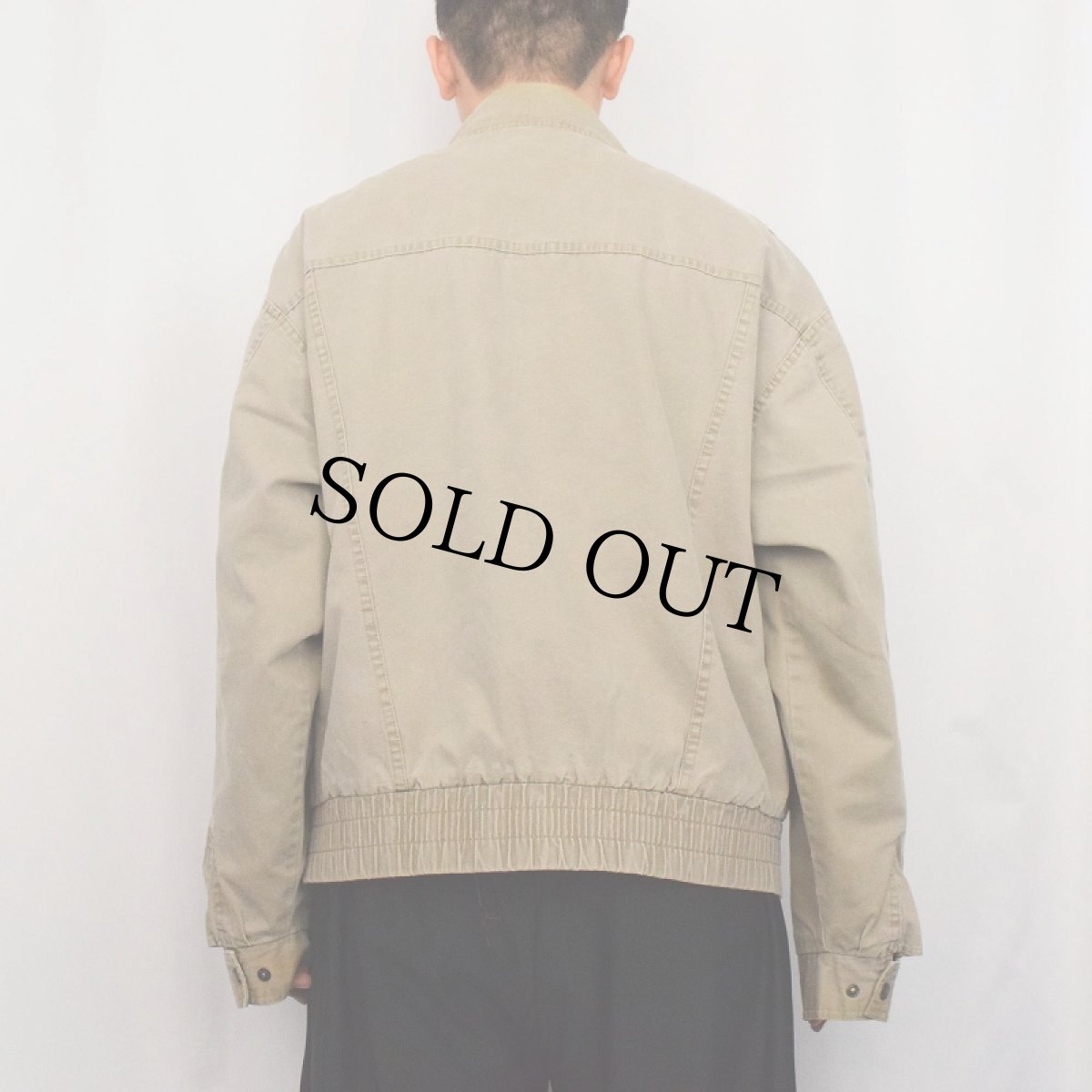 画像3: Levi's "A-2 TYPE" コットンフライトジャケット L (3)