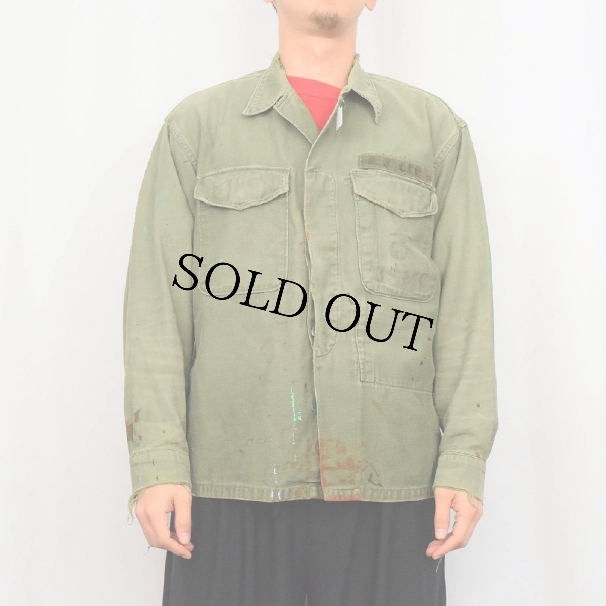 画像2: 50〜60's USMC P-53 ユーティリティジャケット (2)