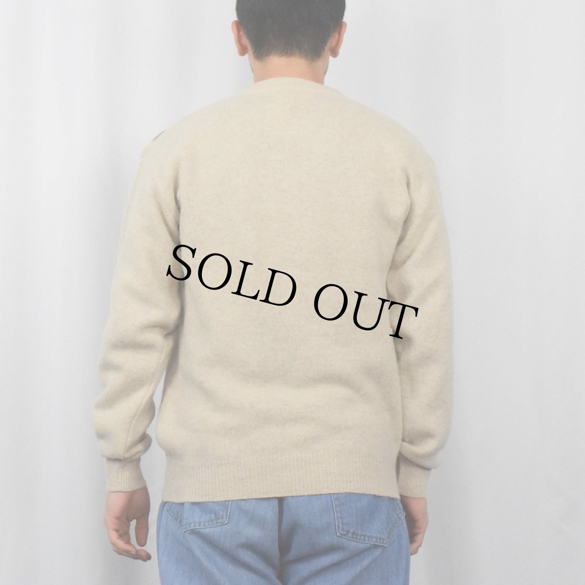 画像3: 80's〜 Pam Imports 柄編み アンゴラウールニットセーター M (3)