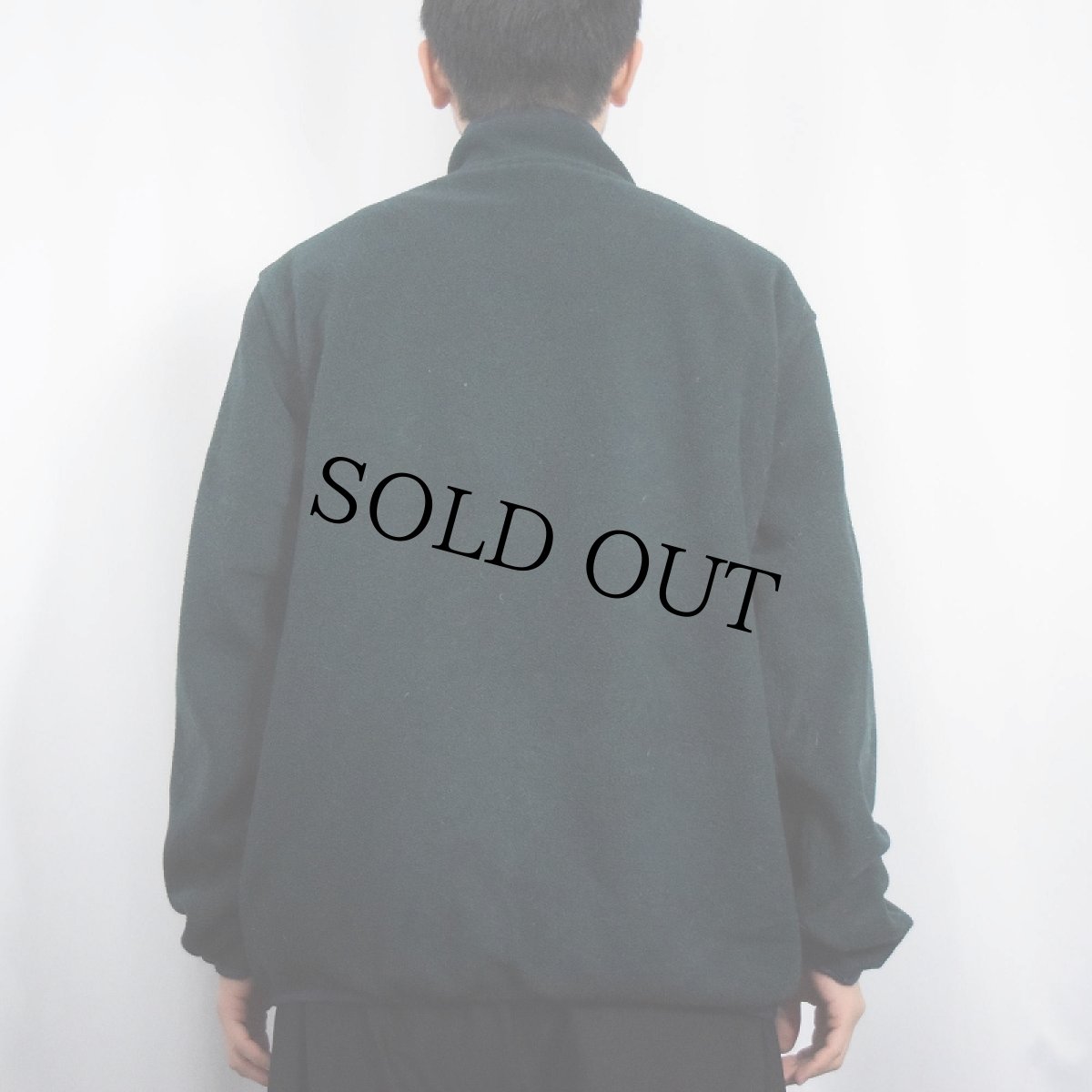 画像3: 90's L.L.Bean ハーフスナップフリースジャケット XL (3)