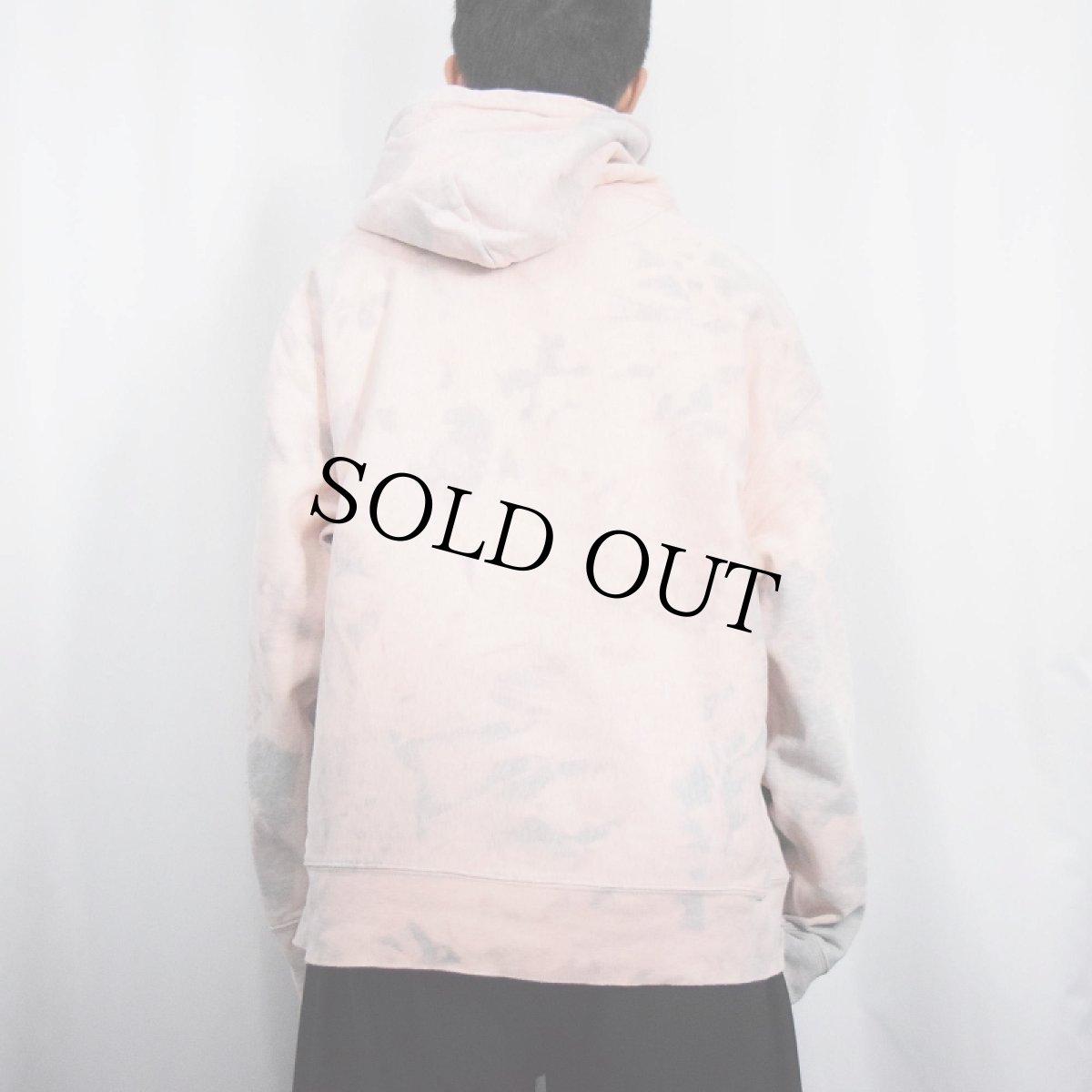 画像3: 2000's Champion REVERSE WEAVE "SIMPSON COLLEGE" ブリーチ加工スウェットフーディ L (3)