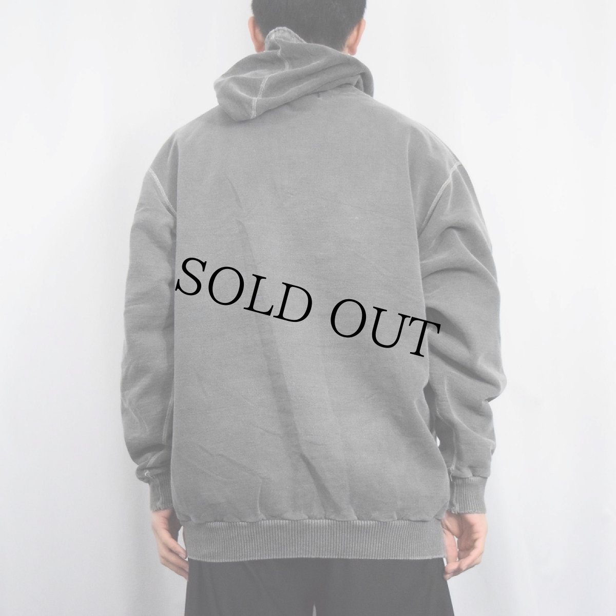 画像3: 90's WINDRIVER CANADA製 フェードスウェットフーディ M (3)