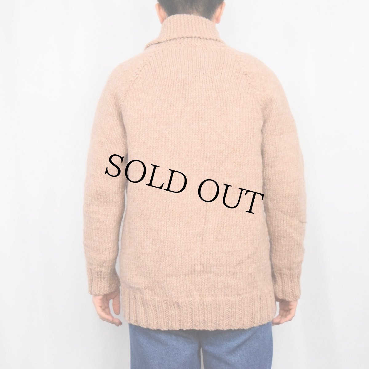 画像3: 60〜70’s カウチンニットジャケット (3)