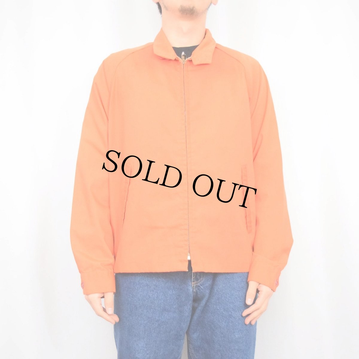 画像2: 60〜70's Sir Rain by Sir Jac ポリエステル×コットン スイングトップ (2)