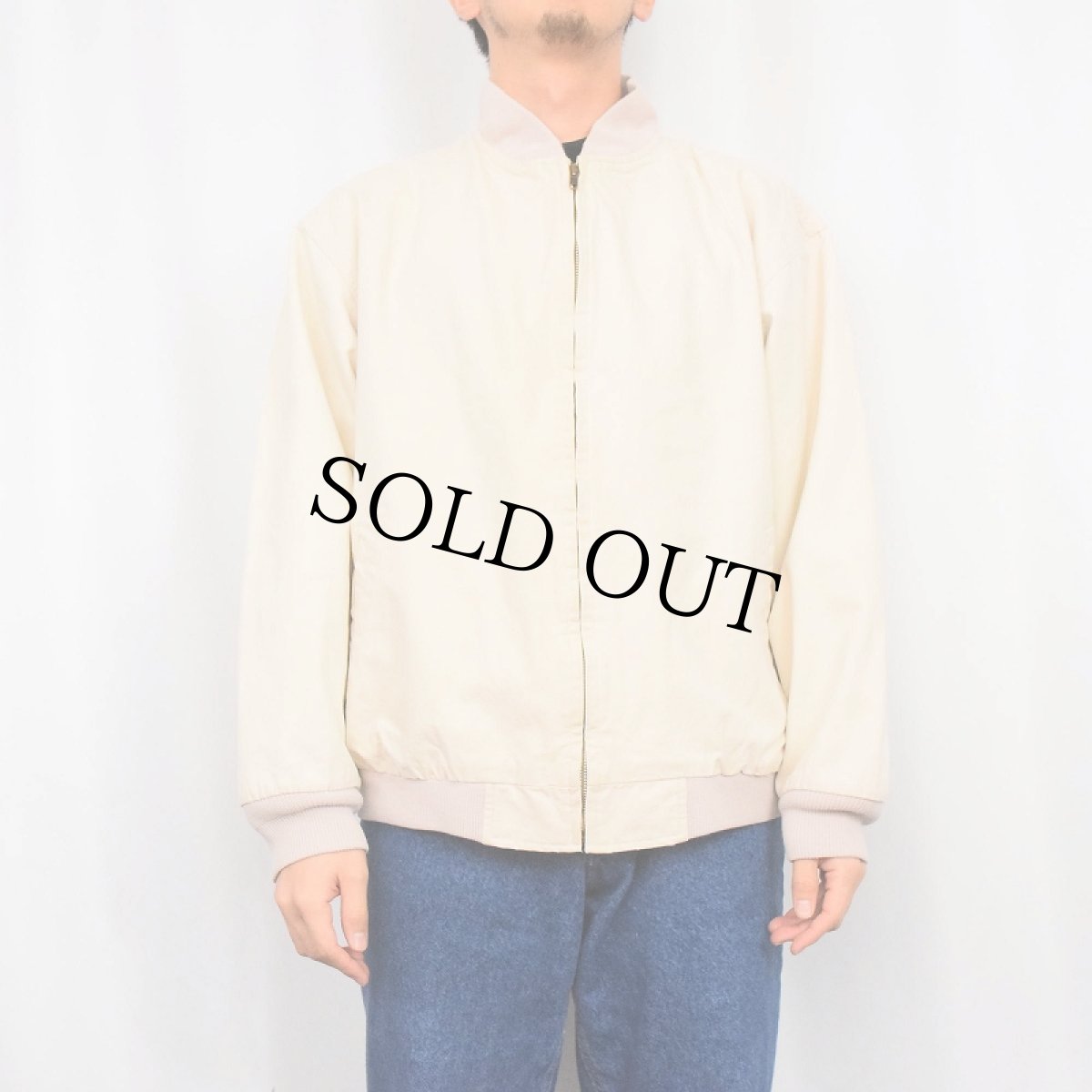 画像2: 80's L.L.Bean USA製 コットンキャンバスジャケット M (2)