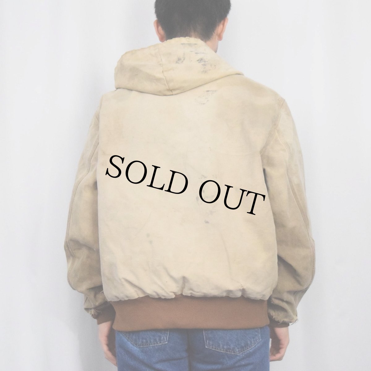 画像3: 90's Carhartt ダックアクティブパーカー (3)