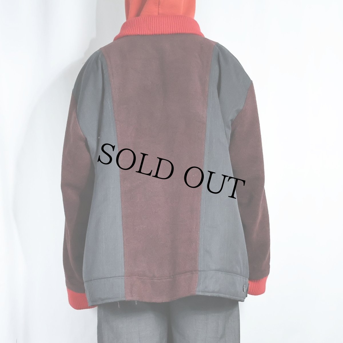 画像3: 90's Disney Worldwide Seavices 切り替えデザイン ウールユニフォームジャケット 3XL (3)