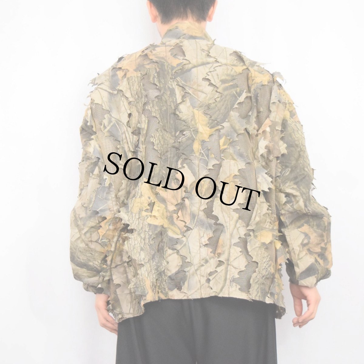 画像3: 90's UNDERBRUSH リアルツリーカモ柄 3Dギリージャケット L (3)
