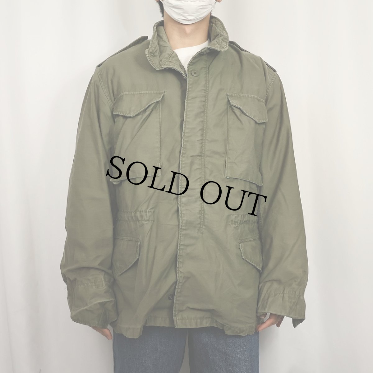 画像2: 80's U.S.ARMY M-65 フィールドジャケット 3rd MEDIUM-REGULAR (2)