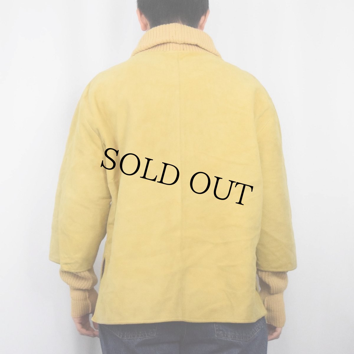 画像3: 70〜80's Jacson MALMO レイヤードデザイン ハイネックスエードレザープルオーバー SIZE44 (3)