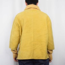 画像3: 70〜80's Jacson MALMO レイヤードデザイン ハイネックスエードレザープルオーバー SIZE44 (3)