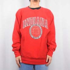 画像2: 80's Champion REVERSE WEAVE トリコタグ USA製 "INDIANA" プリントスウェット L (2)