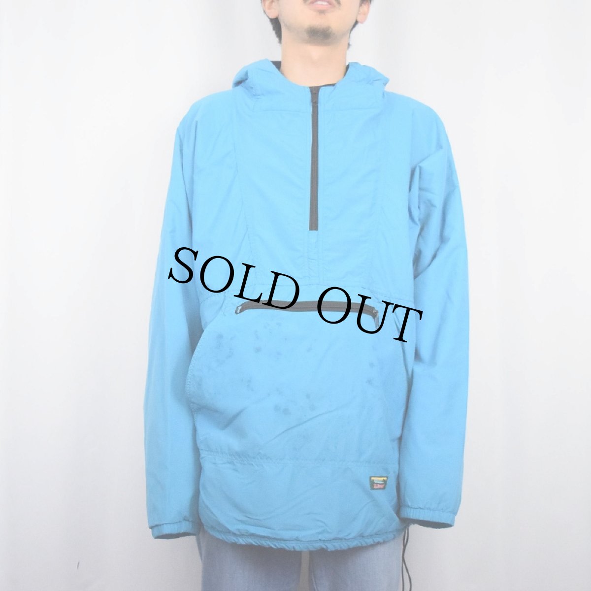 画像2: **【SALE】 80's L.L.Bean USA製 ナイロンアノラックパーカー XL TALL (2)