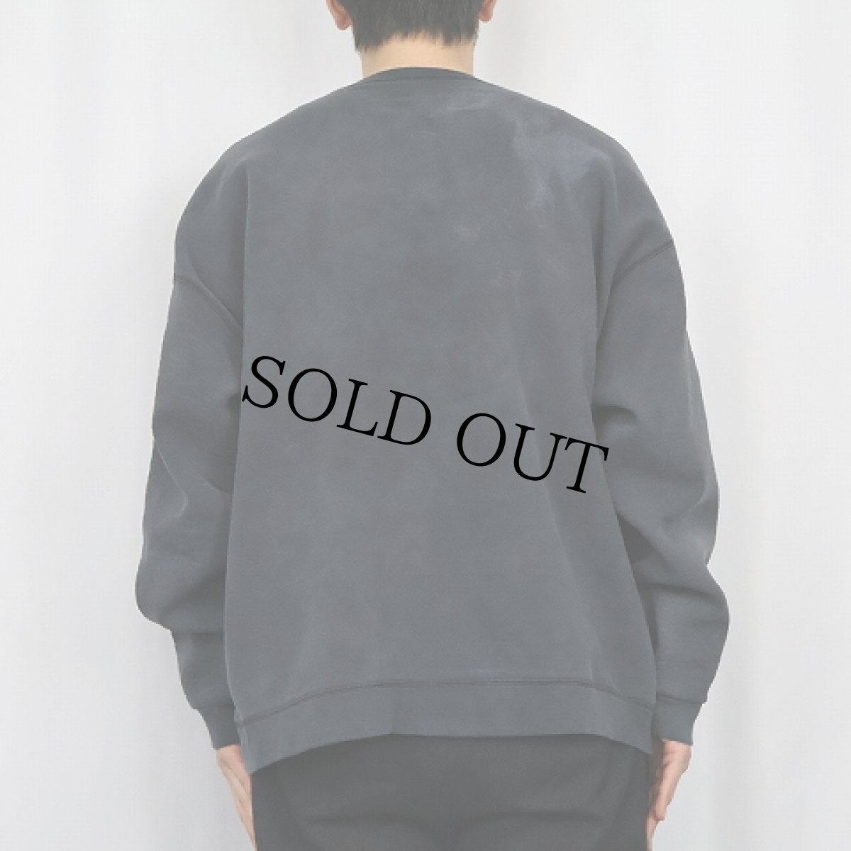 画像3: Hanes 無地スウェット BLACK XL (3)