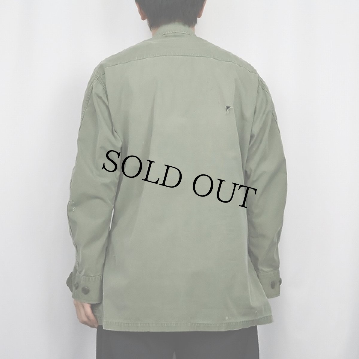 画像3: 60's U.S.ARMY ジャングルファティーグジャケット 3rd (3)