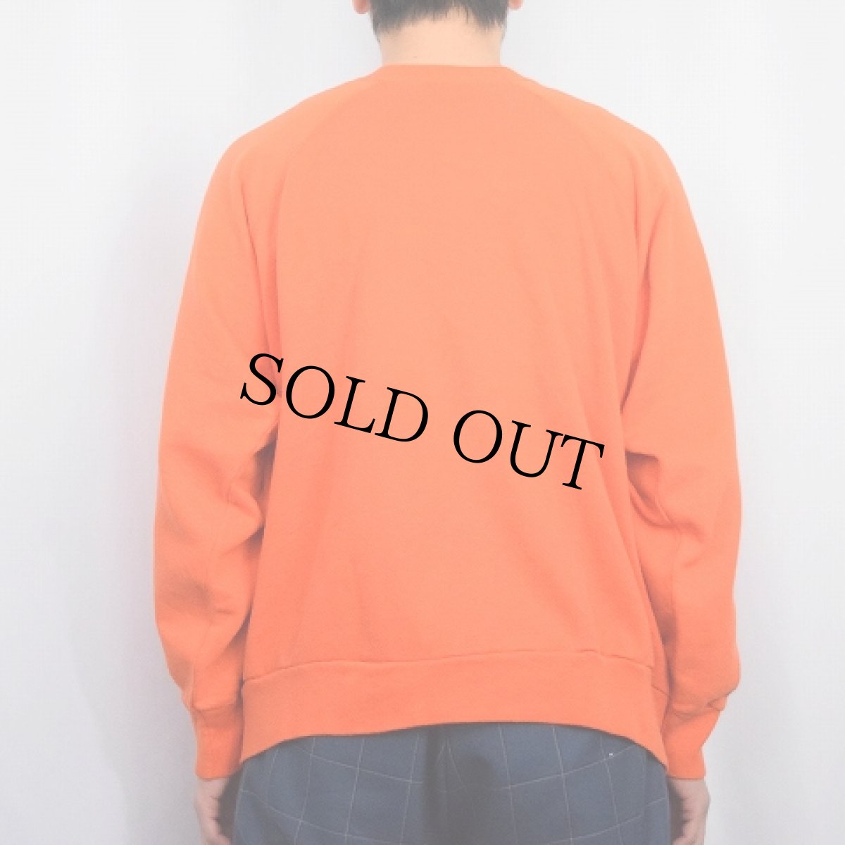 画像3: 70〜80's USA製 無地ラグランスウェット XXL (3)