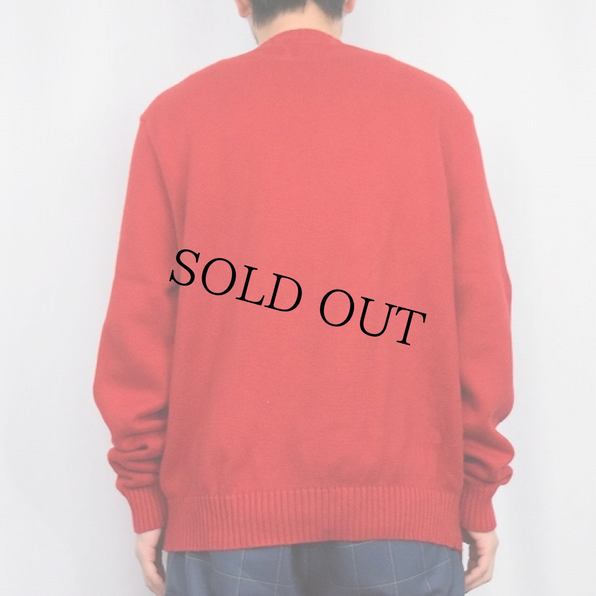 画像3: POLO Ralph Lauren ロゴ刺繍 コットンニットセーター XL (3)