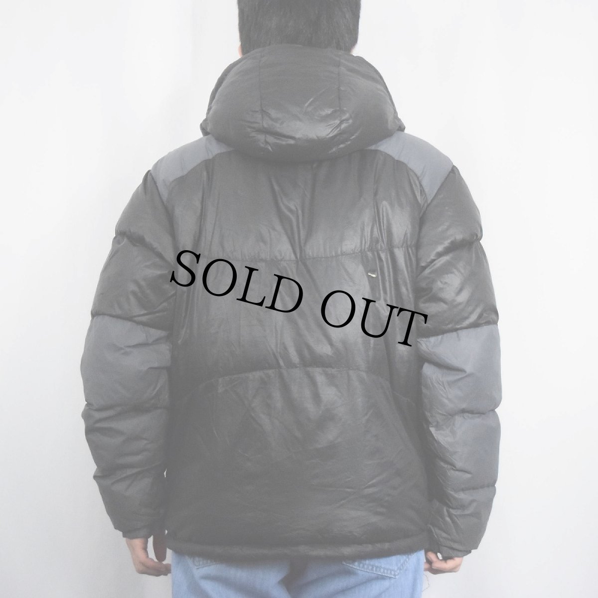 画像3: 2000's patagonia 切り替えデザイン ダウンジャケット BLACK S (3)