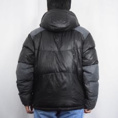 画像3: 2000's patagonia 切り替えデザイン ダウンジャケット BLACK S (3)