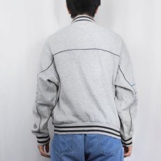 画像3: 80's adidas ロゴ刺繍 スウェットジップジャケット (3)