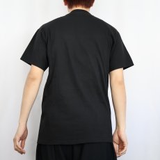 画像3: Krispy Kreme Doughnuts ドーナツショップ ロゴプリントTシャツ BLACK M (3)