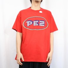 画像2: 90's PEZ USA製 キャンディーブランド ロゴプリントTシャツ XL (2)