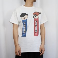 画像2: LOSTAGE パロディプリントTシャツ M (2)