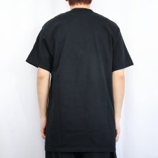 画像3: 90's PEZ キャンディーブランド ロゴプリントTシャツ BLACK L (3)