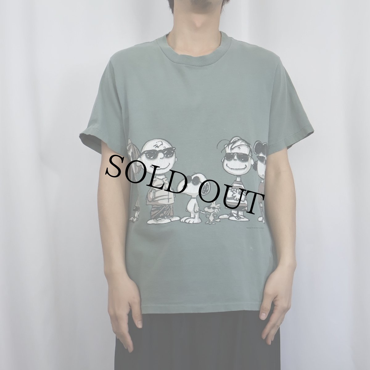 画像3: 90's PEANUT USA製 パロディプリントTシャツ L (3)